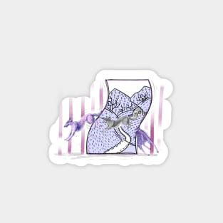 Paper hounds Sticker